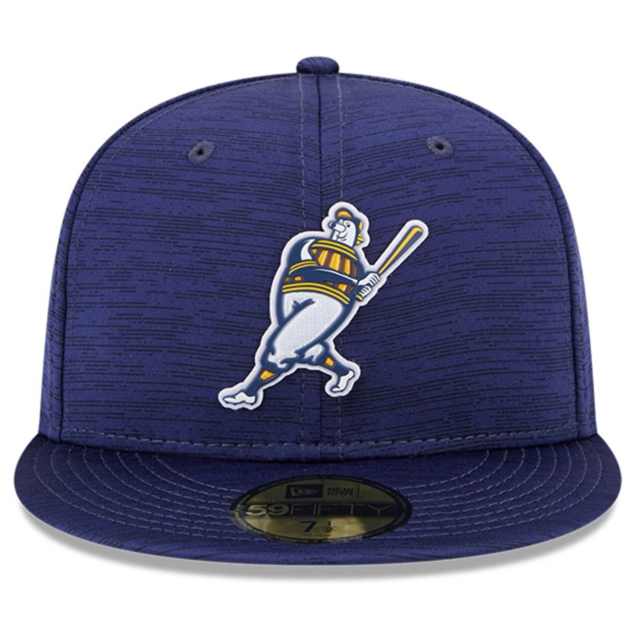 Men's Milwaukee Brewers New Era Navy 2023 Clubhouse 59FIFTY Fitted Hat 4 Men's Milwaukee Brewers New Era Navy 2023 Clubhouse 59FIFTY Fitted Hat - Image 2