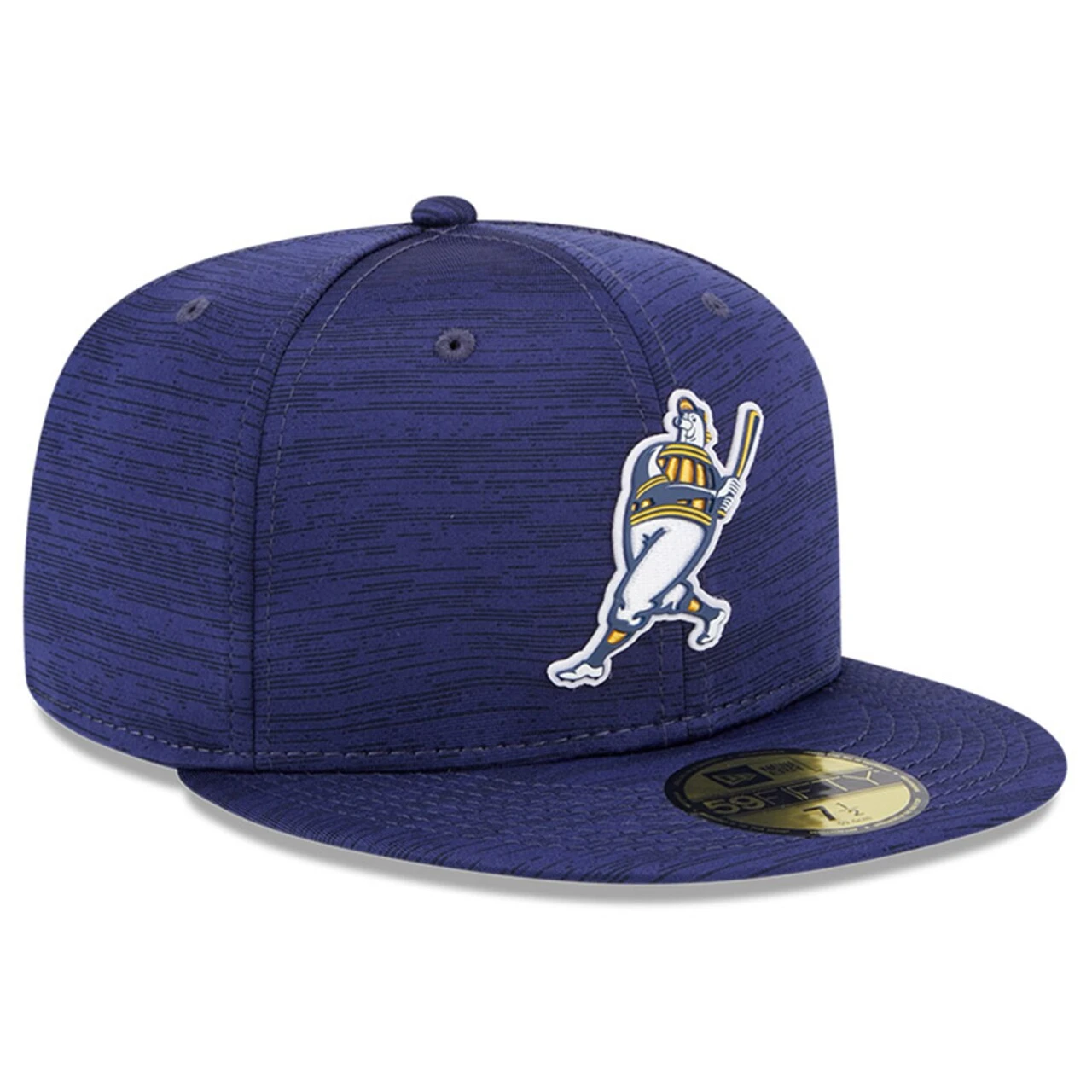 Men's Milwaukee Brewers New Era Navy 2023 Clubhouse 59FIFTY Fitted Hat 5 Men's Milwaukee Brewers New Era Navy 2023 Clubhouse 59FIFTY Fitted Hat - Image 3