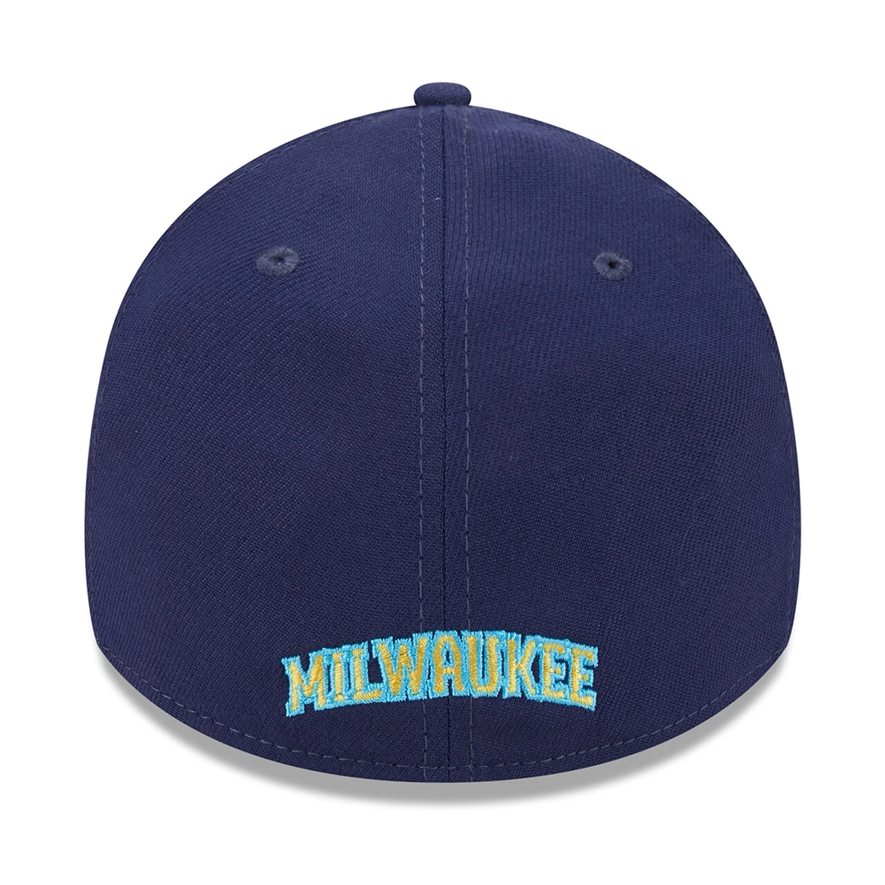 Men's Milwaukee Brewers New Era Navy 2023 MLB Father's Day 39THIRTY Flex Hat 6 Men's Milwaukee Brewers New Era Navy 2023 MLB Father's Day 39THIRTY Flex Hat - Image 4