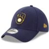 Men's Milwaukee Brewers New Era Navy Game Team Classic 39THIRTY Flex Hat 2 Men's Milwaukee Brewers New Era Navy Game Team Classic 39THIRTY Flex Hat -BigLeagueCaps Store mens new era navy milwaukee brewers game team classic 39thirty flex hat pi3753000 altimages ff 3753026 32e6dba409a5bcdd21cdalt1 full