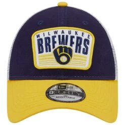 Men's Milwaukee Brewers New Era Navy Two-Tone Patch 9FORTY Snapback Hat -BigLeagueCaps Store mens new era navy milwaukee brewers two tone patch 9forty snapback hat ss5 p 5002711pv 2u pxglcam0xbb0rejvz6a1v 02vwl1wq1itdeogoogxw