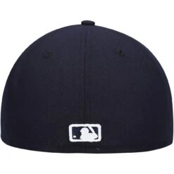 Men's Milwaukee Brewers New Era Navy White Logo 59FIFTY Fitted Hat -BigLeagueCaps Store mens new era navy milwaukee brewers white logo 59fifty fitted hat pi4208000 altimages ff 4208705 b02bad848c9a926f83f1alt4 full