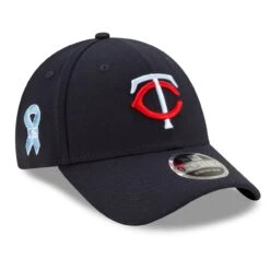 Men's Minnesota Twins New Era Navy 2021 Father's Day 9FORTY Adjustable Hat