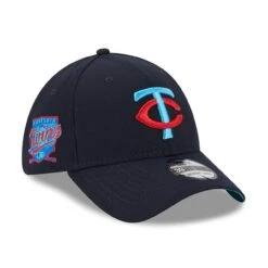 Men's Minnesota Twins New Era Navy 2023 MLB Father's Day 39THIRTY Flex Hat