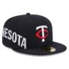 Men's Minnesota Twins New Era Navy Arch 59FIFTY Fitted Hat -BigLeagueCaps Store mens new era navy minnesota twins arch 59fifty fitted hat ss5 p 4998625pv 1u 3lp4dbup3jbkrid5qyhev xz67xc1kldaeul2l3tav