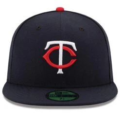 Men's Minnesota Twins New Era Navy Home Authentic Collection On-Field 59FIFTY Fitted Hat -BigLeagueCaps Store mens new era navy minnesota twins home authentic collection on field 59fifty fitted hat pi2659000 altimages ff 2659244alt2 full