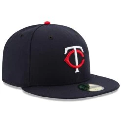 Men's Minnesota Twins New Era Navy Home Authentic Collection On-Field 59FIFTY Fitted Hat -BigLeagueCaps Store mens new era navy minnesota twins home authentic collection on field 59fifty fitted hat pi2659000 altimages ff 2659244alt3 full