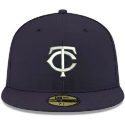 Men's Minnesota Twins New Era Navy White Logo 59FIFTY Fitted Hat -BigLeagueCaps Store mens new era navy minnesota twins white logo 59fifty fitted hat pi4208000 altimages ff 4208774 17895ade19d17eb11447alt2 full