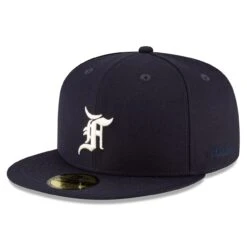 Men's MLB New Era Navy Fear Of God Essentials 59FIFTY Fitted Hat