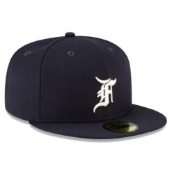 Men's MLB New Era Navy Fear Of God Essentials 59FIFTY Fitted Hat -BigLeagueCaps Store mens new era navy mlb fear of god essentials 59fifty fitted hat pi4260000 altimages ff 4260680 086e53bfbf3aac63359dalt3 full