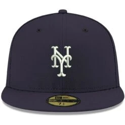 Men's New York Mets New Era Navy White Logo 59FIFTY Fitted Hat -BigLeagueCaps Store mens new era navy new york mets white logo 59fifty fitted hat pi4208000 altimages ff 4208771 37d5365d5fa595b190b2alt2 full