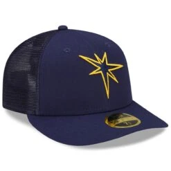 Men's Tampa Bay Rays New Era Navy 2023 Batting Practice 59FIFTY Fitted Hat -BigLeagueCaps Store mens new era navy tampa bay rays 2023 batting practice 59fifty fitted hat pi4418000 altimages ff 4418601 102e3b036912cfe1baa2alt3 full