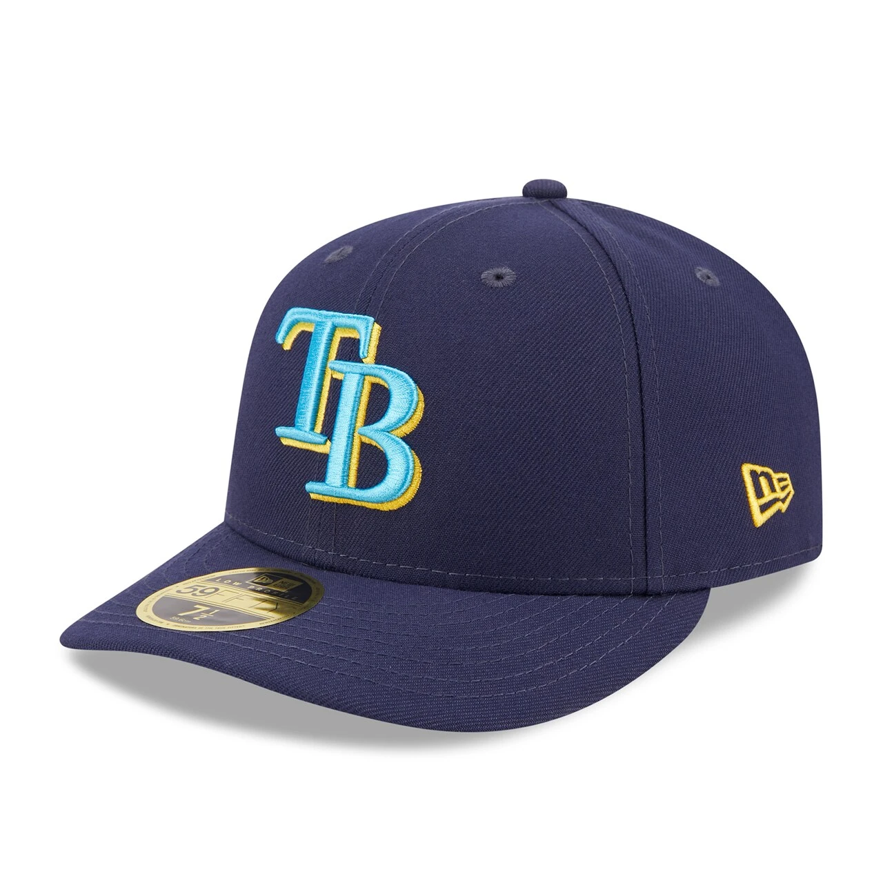 Men's Tampa Bay Rays New Era Navy 2023 MLB Father's Day Low Profile 59FIFTY Fitted Hat 5 Men's Tampa Bay Rays New Era Navy 2023 MLB Father's Day Low Profile 59FIFTY Fitted Hat - Image 3