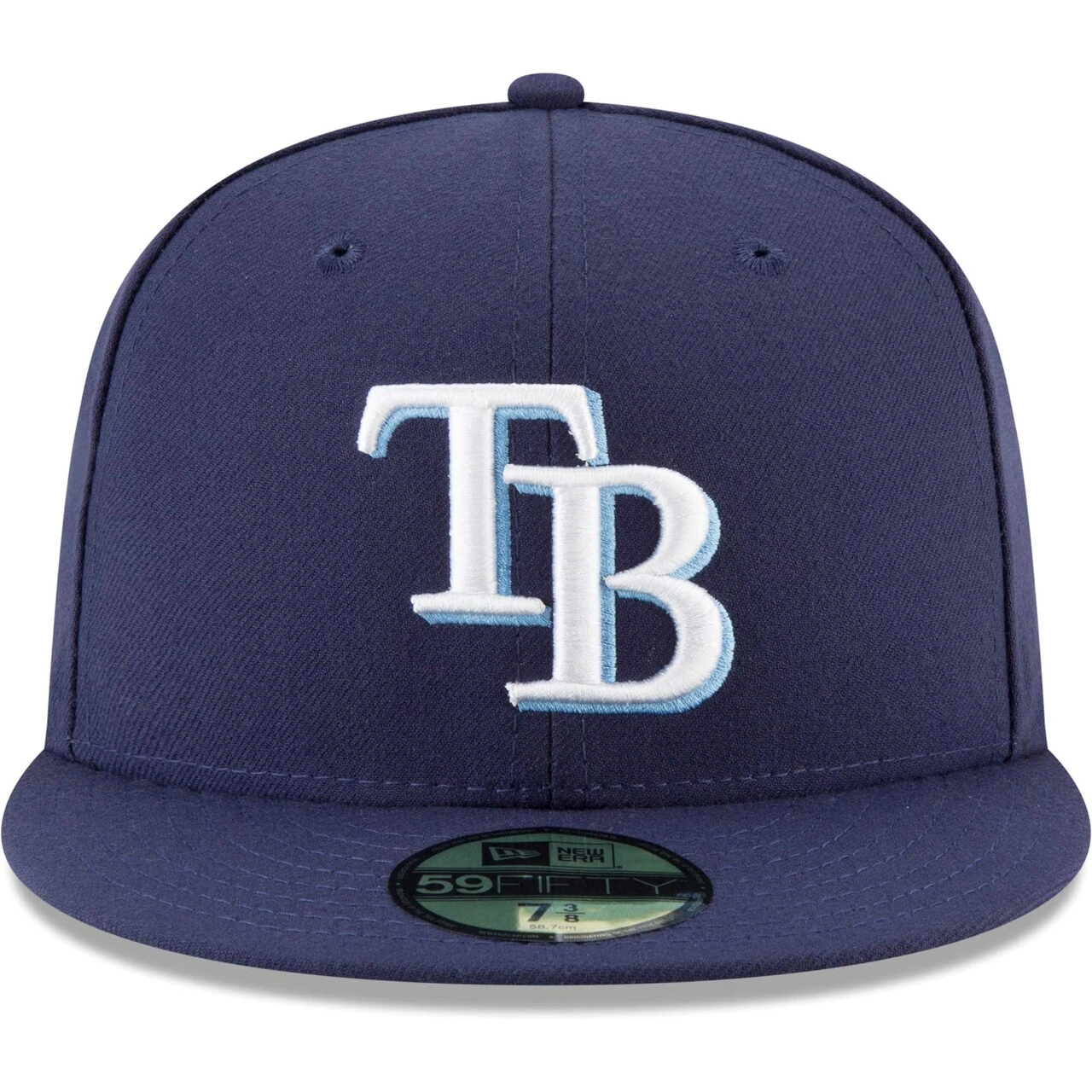Men's Tampa Bay Rays New Era Navy 25th Anniversary Authentic Collection On-Field 59FIFTY Fitted Hat 4 Men's Tampa Bay Rays New Era Navy 25th Anniversary Authentic Collection On-Field 59FIFTY Fitted Hat - Image 2
