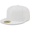 Men's New York Mets New Era White On White 59FIFTY Fitted Hat 1 Men's New York Mets New Era White On White 59FIFTY Fitted Hat -BigLeagueCaps Store mens new era new york mets white on white 59fifty fitted hat pi4731000 altimages ff 4731076 56a5b1feab3baaea48fealt1 full