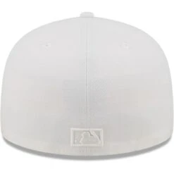 Men's New York Mets New Era White On White 59FIFTY Fitted Hat -BigLeagueCaps Store mens new era new york mets white on white 59fifty fitted hat pi4731000 altimages ff 4731076 56a5b1feab3baaea48fealt4 full