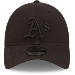 Men's Oakland Athletics New Era Black On Black Core Classic 2.0 9TWENTY Adjustable Hat -BigLeagueCaps Store mens new era oakland athletics black on black core classic 20 9twenty adjustable hat pi4417000 altimages ff 4417532 bb715dd8f1a48375debcalt2 full