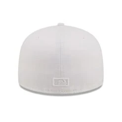 Men's Oakland Athletics New Era White On White 59FIFTY Fitted Hat -BigLeagueCaps Store mens new era oakland athletics white on white 59fifty fitted hat pi4731000 altimages ff 4731067 6025decc74fa74b9b778alt4 full