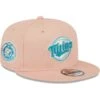 Men's Minnesota Twins New Era Pink Sky Aqua Undervisor 9FIFTY Snapback Hat -BigLeagueCaps Store mens new era pink minnesota twins sky aqua undervisor 9fifty snapback hat ss5 p 200015886pv 1u nsbbbd0bdai6aua4bupkv ara01n7advoxbrzhpgnn
