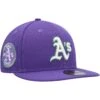 Men's Oakland Athletics New Era Purple Lime Side Patch 59FIFTY Fitted Hat -BigLeagueCaps Store mens new era purple oakland athletics lime side patch 59fifty fitted hat ss5 p 200003613pv 1u 4e12mjvc4hpbhat4v8fnv xhv3xsfnwesokciwrbg6