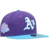 Men's Oakland Athletics New Era Purple Vice 59FIFTY Fitted Hat -BigLeagueCaps Store mens new era purple oakland athletics vice 59fifty fitted hat ss5 p 200003592pv 1u fephj9wzggflbjuz33e4v fg46ei5qm3gamtjqhaab