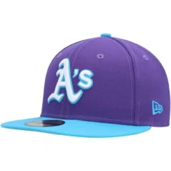 Men's Oakland Athletics New Era Purple Vice 59FIFTY Fitted Hat -BigLeagueCaps Store mens new era purple oakland athletics vice 59fifty fitted hat ss5 p 200003592pv 3u fephj9wzggflbjuz33e4v ayo1xuarug53ndpf6shc