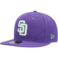 Men's San Diego Padres New Era Purple Lime Side Patch 59FIFTY Fitted Hat -BigLeagueCaps Store mens new era purple san diego padres lime side patch 59fifty fitted hat ss5 p 200003616pv 3u uc9uyn7j1dlrgxwmsa1xv e19tom8a4d5o4ba70mgp