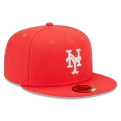 Men's New York Mets New Era Red Lava Highlighter Logo 59FIFTY Fitted Hat -BigLeagueCaps Store mens new era red new york mets lava highlighter logo 59fifty fitted hat ss5 p 4794639pv 3u xvlmspcdizm2vzpoif11v klnlbdna0x7cdpcz2jof