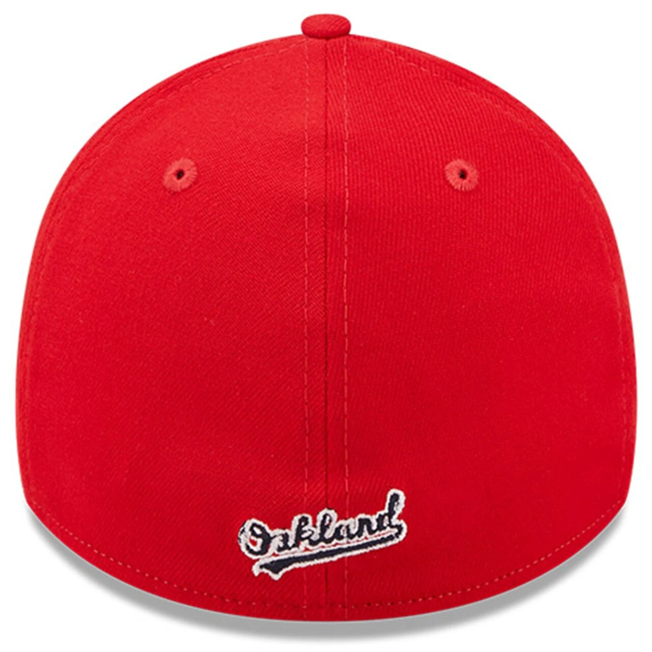 Men's Oakland Athletics New Era Red 2022 4th Of July 39THIRTY Flex Hat 6 Men's Oakland Athletics New Era Red 2022 4th Of July 39THIRTY Flex Hat - Image 4
