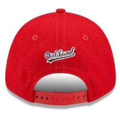 Men's Oakland Athletics New Era Red 2022 4th Of July 9FORTY Snapback Adjustable Hat -BigLeagueCaps Store mens new era red oakland athletics 2022 4th of july 9forty snapback adjustable hat pi4533000 altimages ff 4533108 fd3c9e746b25b27521fbalt4 full