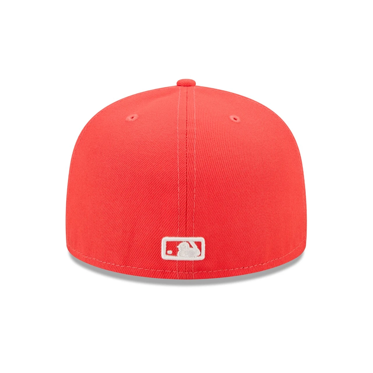 Men's Oakland Athletics New Era Red Lava Highlighter Logo 59FIFTY Fitted Hat 6 Men's Oakland Athletics New Era Red Lava Highlighter Logo 59FIFTY Fitted Hat - Image 4
