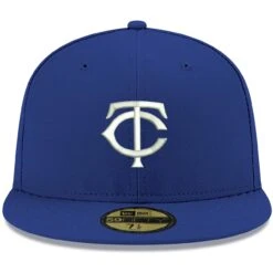 Men's Minnesota Twins New Era Royal White Logo 59FIFTY Fitted Hat -BigLeagueCaps Store mens new era royal minnesota twins white logo 59fifty fitted hat pi4208000 altimages ff 4208734 55ad65cddb4d9b68b341alt2 full