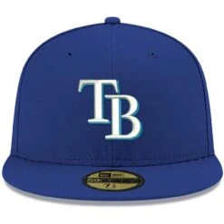 Men's Tampa Bay Rays New Era Royal White Logo 59FIFTY Fitted Hat -BigLeagueCaps Store mens new era royal tampa bay rays white logo 59fifty fitted hat pi4208000 altimages ff 4208742 8de0b59336df893ad100alt2 full