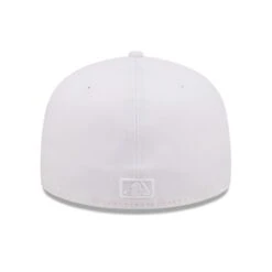 Men's Tampa Bay Rays New Era White On White 59FIFTY Fitted Hat -BigLeagueCaps Store mens new era tampa bay rays white on white 59fifty fitted hat pi4731000 altimages ff 4731079 277e95635ff65023a51falt4 full