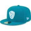 Men's Milwaukee Brewers New Era Turquoise 59FIFTY Fitted Hat -BigLeagueCaps Store mens new era turquoise milwaukee brewers 59fifty fitted hat ss5 p 4919286pv 1u owsskjpvsqsaujdzsffwv d3umqv4hr13bwab0bk2d