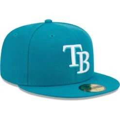 Men's Tampa Bay Rays New Era Turquoise 59FIFTY Fitted Hat -BigLeagueCaps Store mens new era turquoise tampa bay rays 59fifty fitted hat ss5 p 4919296pv 3u dxpoh04y3pbl7ctopwx9v g1koqeh7xlnlqiuz3clt