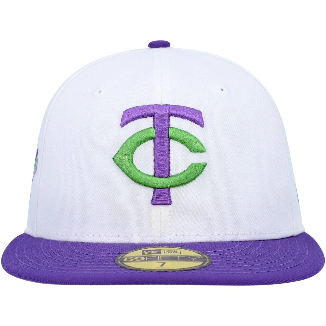 Men's Minnesota Twins New Era White 1991 World Series Side Patch 59FIFTY Fitted Hat 4 Men's Minnesota Twins New Era White 1991 World Series Side Patch 59FIFTY Fitted Hat - Image 2