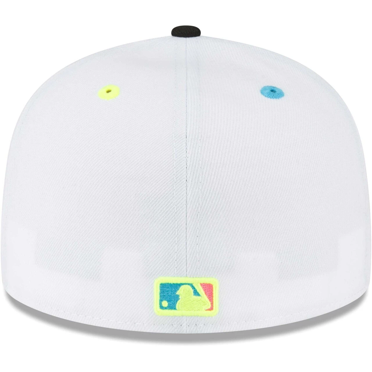 Men's Minnesota Twins New Era White Neon Eye 59FIFTY Fitted Hat 6 Men's Minnesota Twins New Era White Neon Eye 59FIFTY Fitted Hat - Image 4