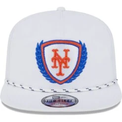 Men's New York Mets New Era White Golfer Tee 9FIFTY Snapback Hat -BigLeagueCaps Store mens new era white new york mets golfer tee 9fifty snapback hat ss5 p 5001440pv 2u 30kgpds50t2yg4ykybtiv 2l90aqcy0t8kgg1izaio
