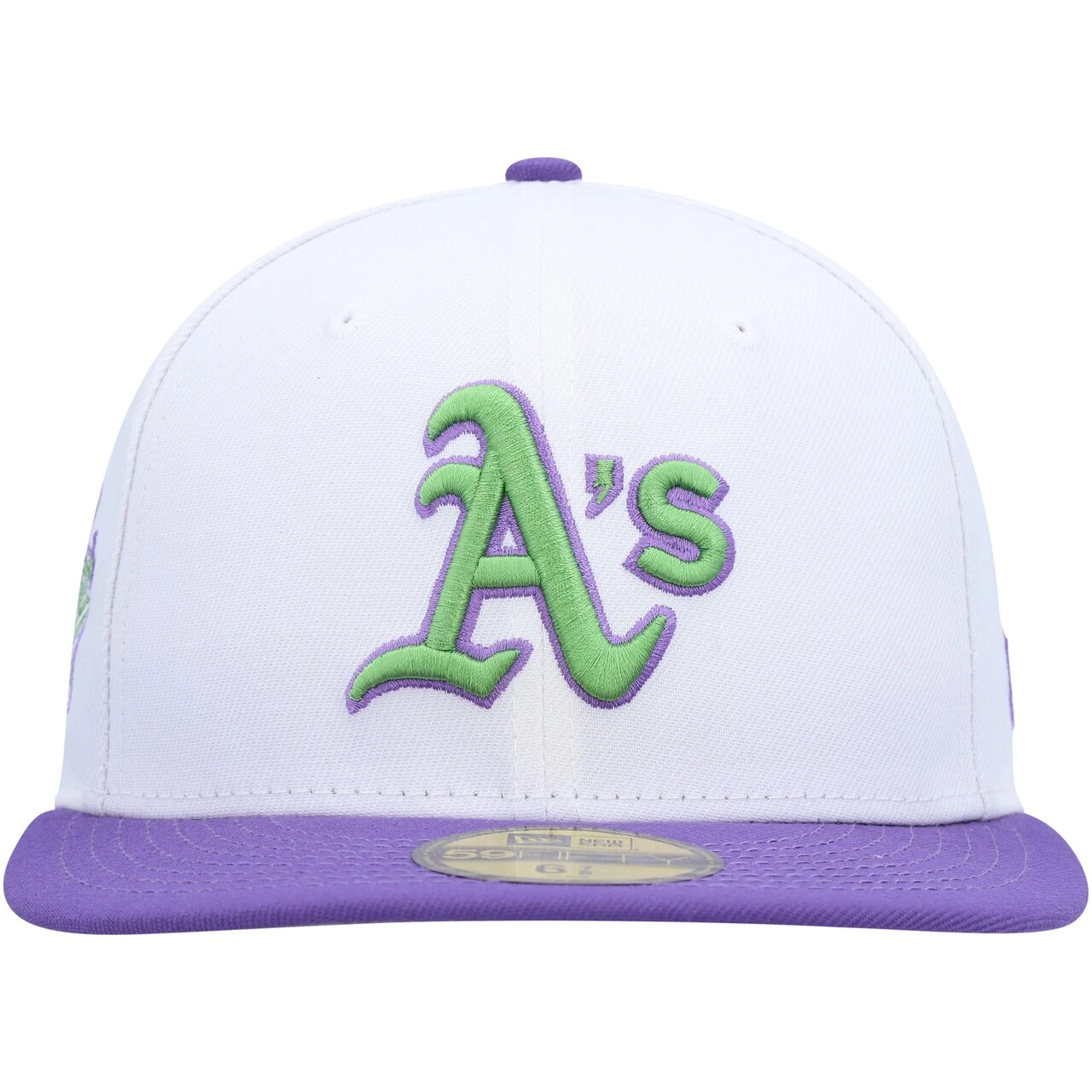Men's Oakland Athletics New Era White 1989 World Series Side Patch 59FIFTY Fitted Hat 4 Men's Oakland Athletics New Era White 1989 World Series Side Patch 59FIFTY Fitted Hat - Image 2