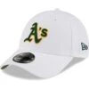 Men's Oakland Athletics New Era White League II 9FORTY Adjustable Hat -BigLeagueCaps Store mens new era white oakland athletics league ii 9forty adjustable hat pi4065000 altimages ff 4065305 8b7b0e0838a8790f68e5alt1 full