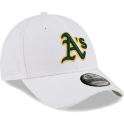 Men's Oakland Athletics New Era White League II 9FORTY Adjustable Hat -BigLeagueCaps Store mens new era white oakland athletics league ii 9forty adjustable hat pi4065000 altimages ff 4065305 8b7b0e0838a8790f68e5alt3 full
