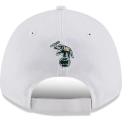 Men's Oakland Athletics New Era White League II 9FORTY Adjustable Hat -BigLeagueCaps Store mens new era white oakland athletics league ii 9forty adjustable hat pi4065000 altimages ff 4065305 8b7b0e0838a8790f68e5alt4 full