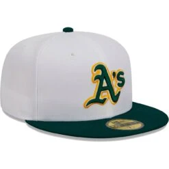 Men's Oakland Athletics New Era White Optic 59FIFTY Fitted Hat -BigLeagueCaps Store mens new era white oakland athletics optic 59fifty fitted hat ss5 p 200023155pv 3u flrcekzx37fbflnxhvdqv 5wv05geiznu1x1cgp9wd