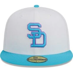 Men's San Diego Padres New Era White Vice 59FIFTY Fitted Hat -BigLeagueCaps Store mens new era white san diego padres vice 59fifty fitted hat ss5 p 200003658pv 2u poabarehg87hljgfmafbv uarsswekm9oenz6kogby