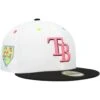 Men's Tampa Bay Rays New Era White Neon Eye 59FIFTY Fitted Hat -BigLeagueCaps Store mens new era white tampa bay rays neon eye 59fifty fitted hat ss5 p 4640836pv 1u aejb7u9ee0886tzn5h3uv ns0wlzc6tuxvudj6rdlj