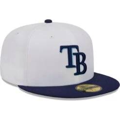 Men's Tampa Bay Rays New Era White Optic 59FIFTY Fitted Hat -BigLeagueCaps Store mens new era white tampa bay rays optic 59fifty fitted hat ss5 p 200023166pv 3u zv8irovzostpbqvonlhyv rajbfqs3gvo1y50ycdjl