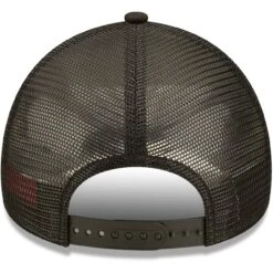 Men's Milwaukee Brewers New Era X Alpha Industries Black A-Frame 9FORTY Trucker Snapback Hat -BigLeagueCaps Store mens new era x alpha industries black milwaukee brewers a frame 9forty trucker snapback hat pi4417000 altimages ff 4417509 f5ab3e71c0668f4a9b42alt4 full