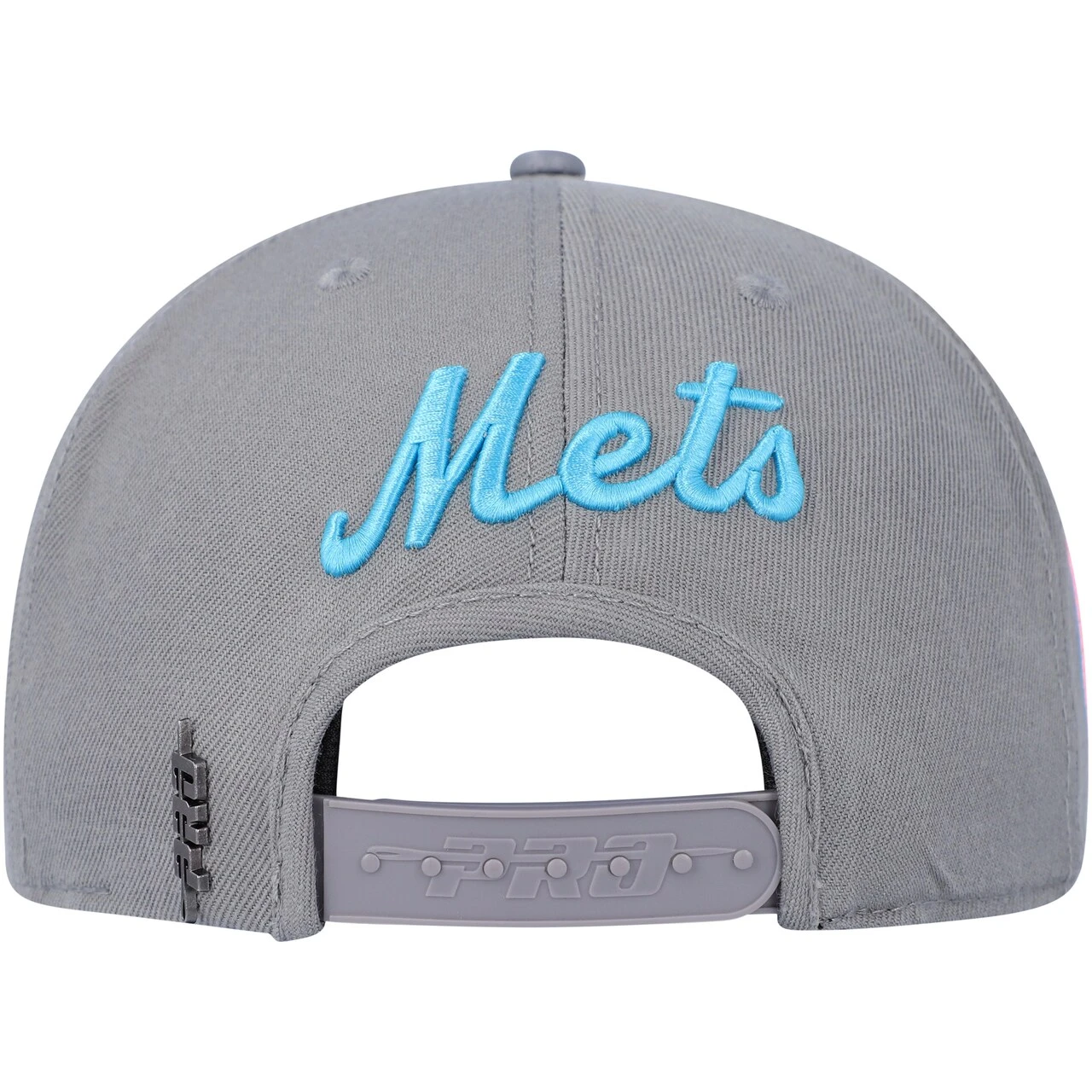 Men's New York Mets Pro Standard Gray Washed Neon Snapback Hat 6 Men's New York Mets Pro Standard Gray Washed Neon Snapback Hat - Image 4