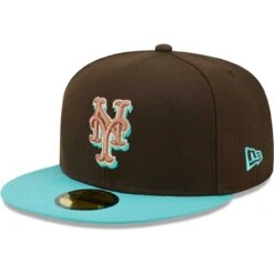Men's New York Mets New Era Brown/Mint Walnut Mint 59FIFTY Fitted Hat -BigLeagueCaps Store mint new york mets walnut mint 59fifty fitted hat ss5 p 4937141pv 3u u4uhzntdrs15lovmydyrv ty7cpuh8ch8m2ivrhgoa